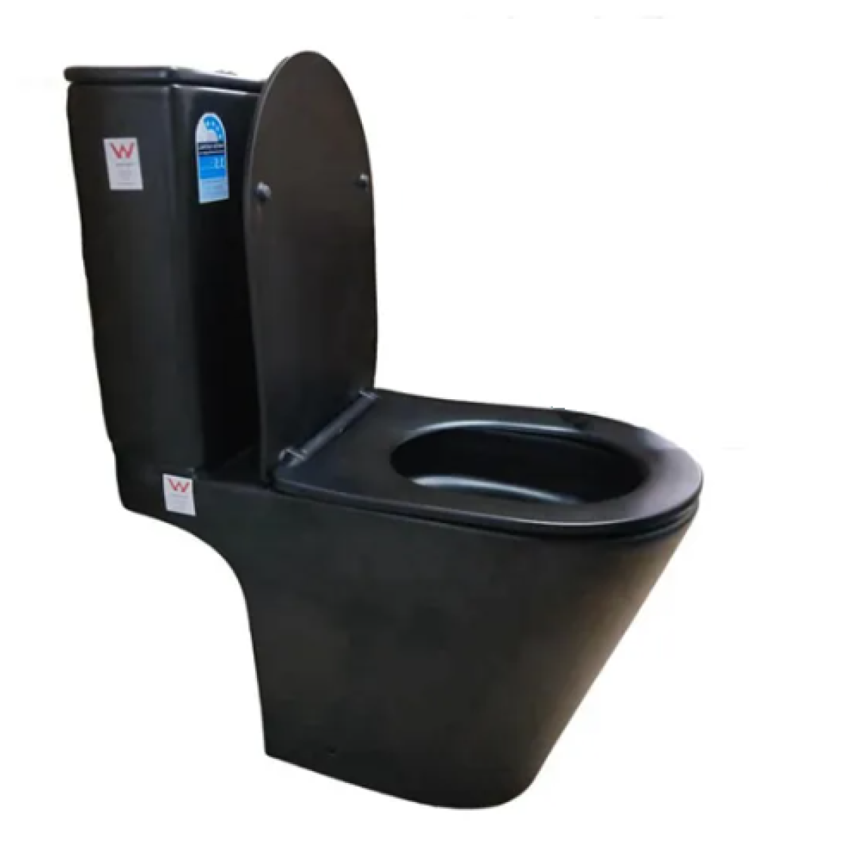 U-Seat 6088C Rimless 旋渦式分體自由咀座廁 (啞黑色) (不包含風琴喉)